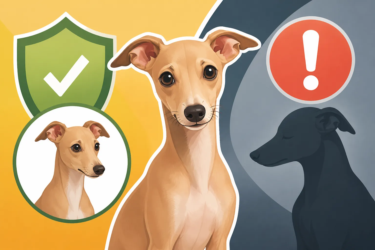 Whether a Fawn Italian Greyhound Carries the Same Risk