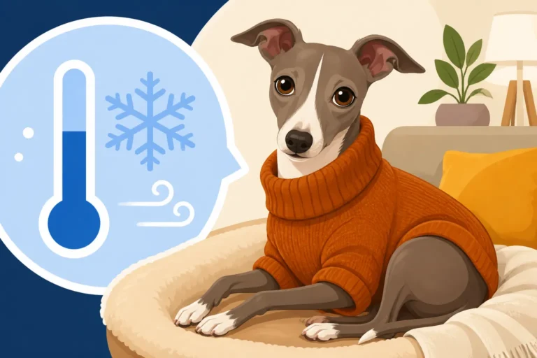 When an Italian Greyhound Needs a Sweater Indoors