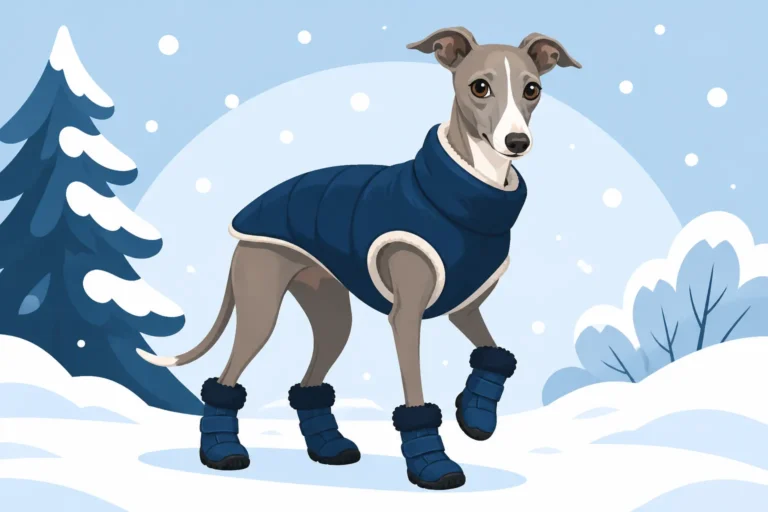 When an Italian Greyhound Needs Boots in Snow