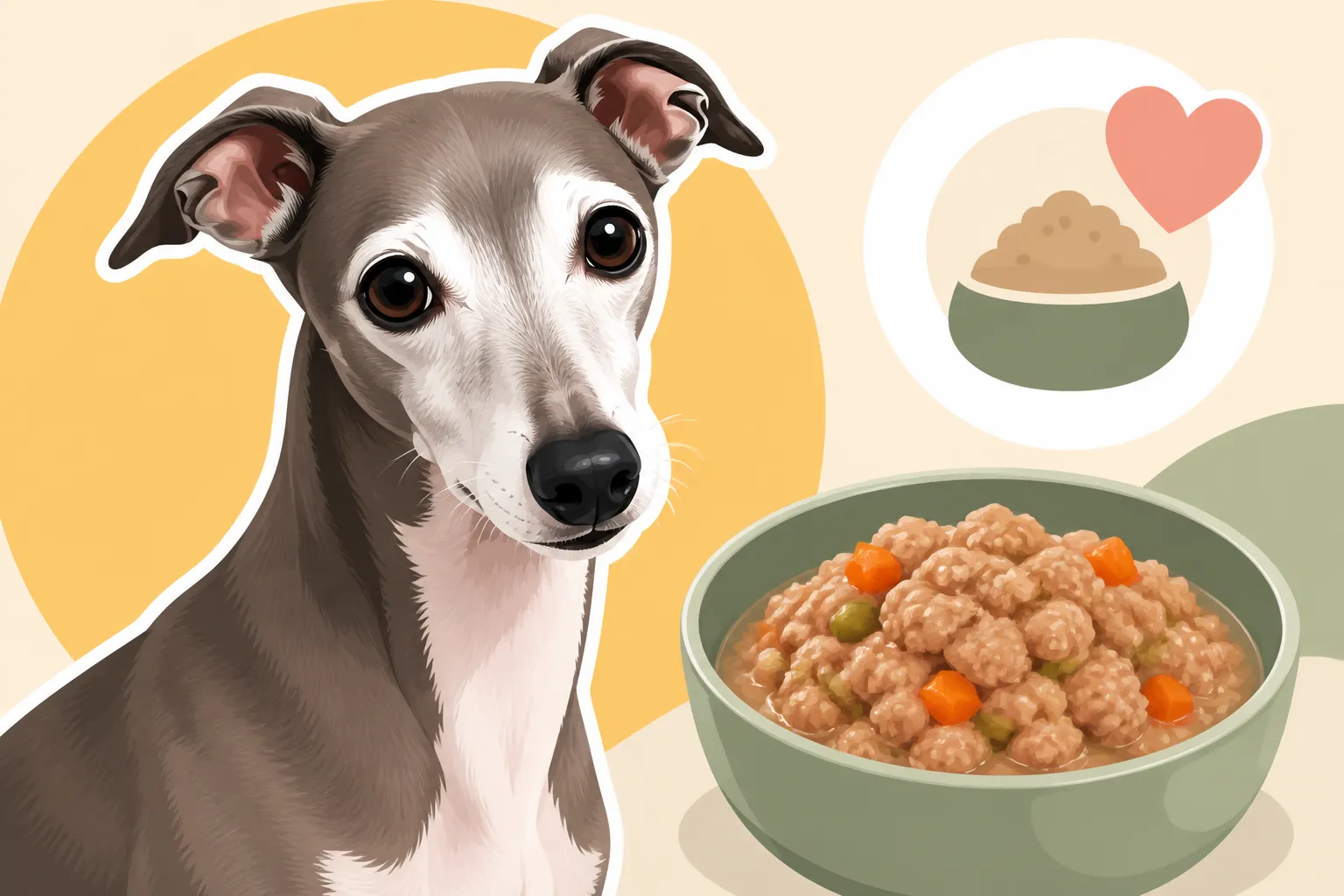 Softer Food for an Old Italian Greyhound