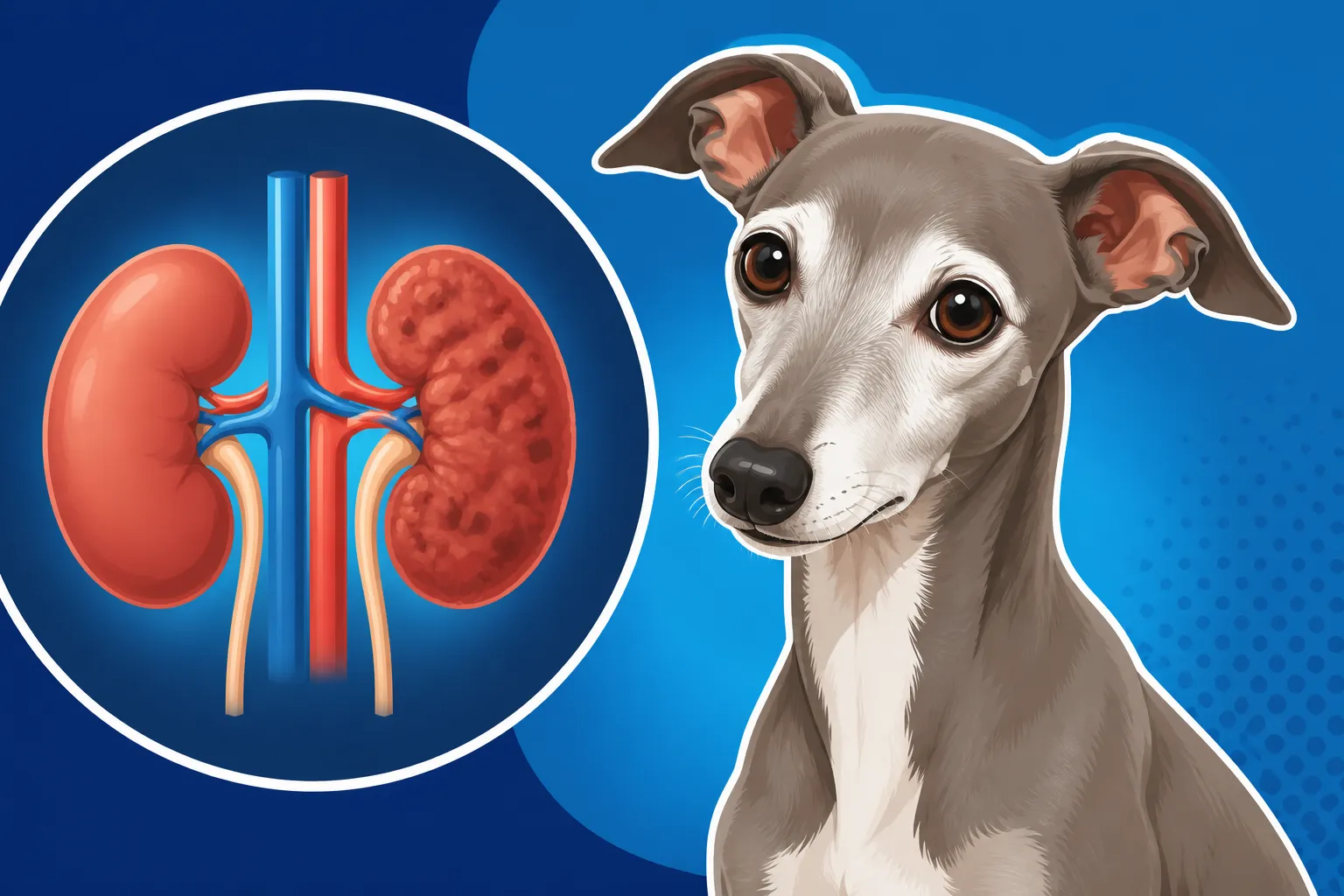 Kidney Disease in an Old Italian Greyhound