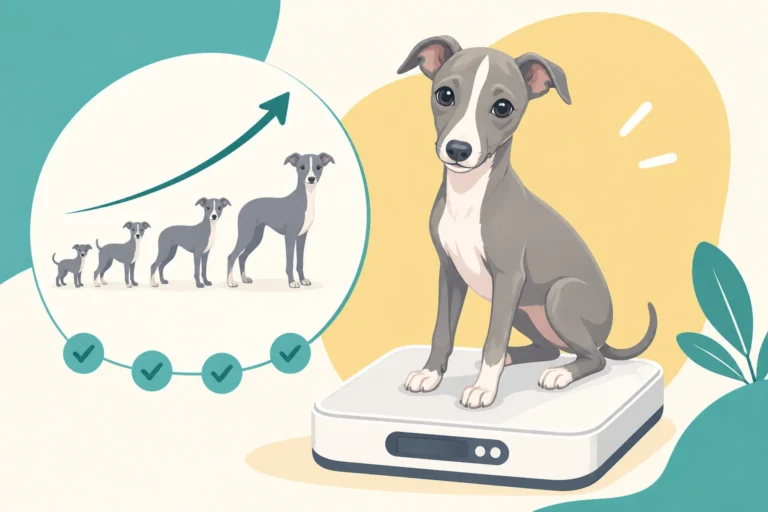 Weighing an Italian Greyhound Puppy Every Week