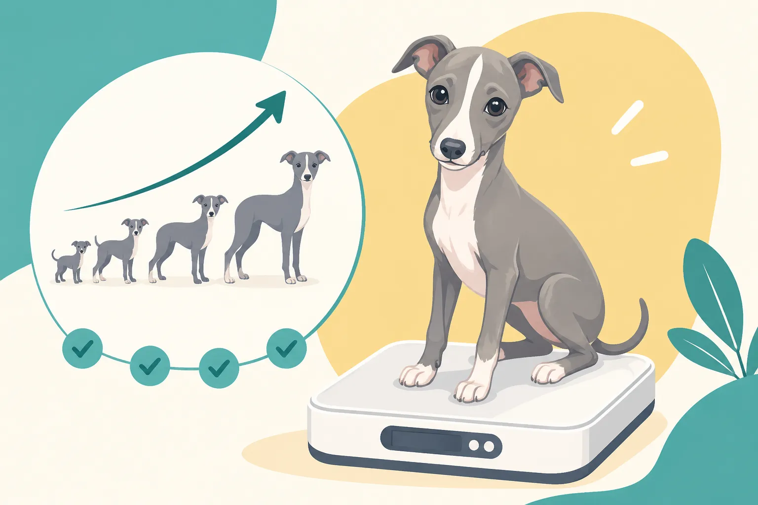 Weighing an Italian Greyhound Puppy Every Week