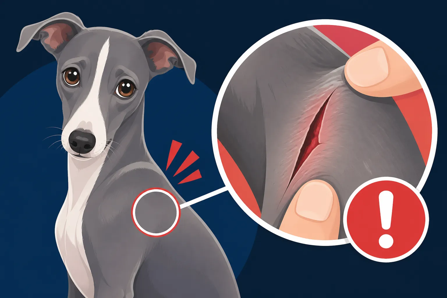 How an Italian Greyhound's Skin Tears
