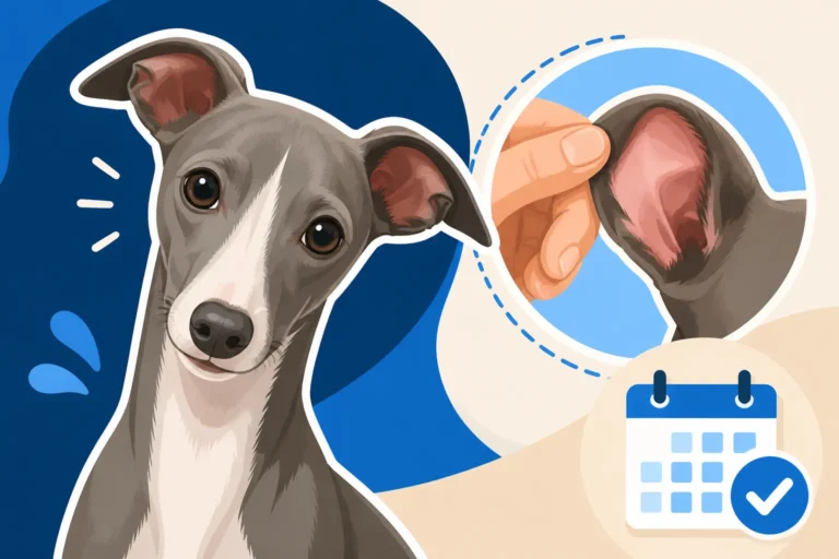 How Often an Italian Greyhound's Ears Need Checking