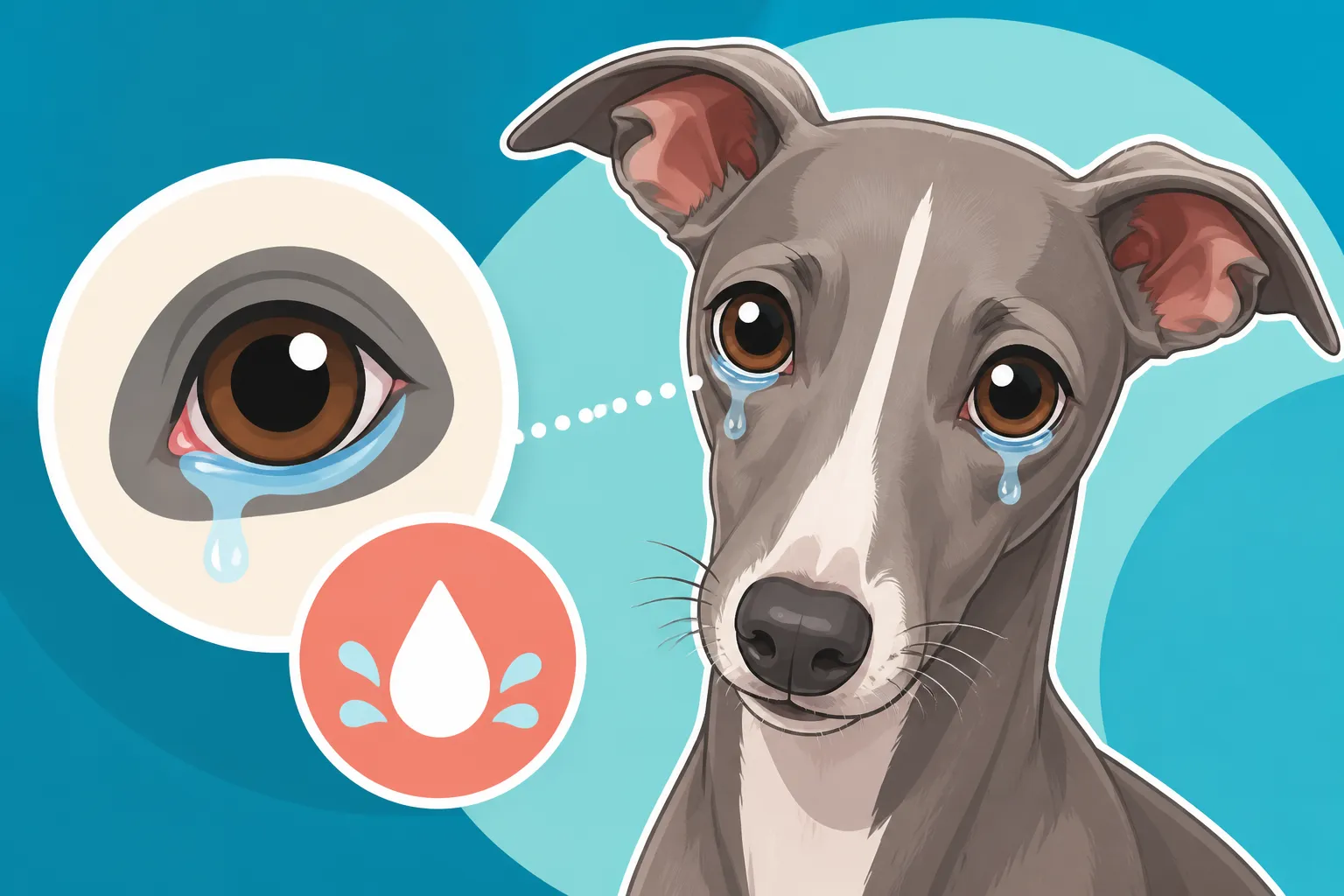 Why an Italian Greyhound's Eyes Water