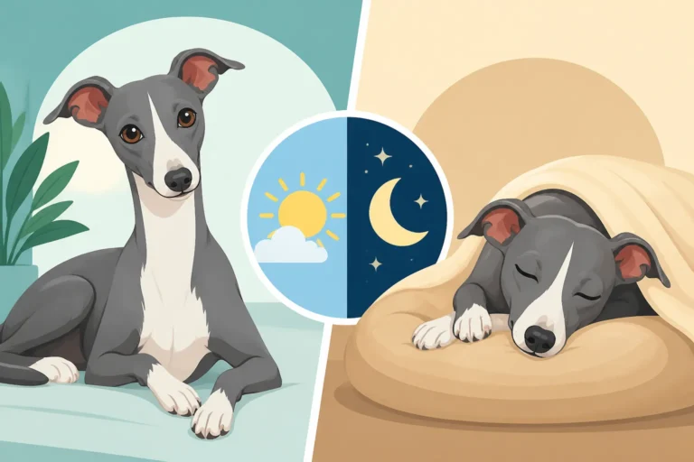 Whether an Old Italian Greyhound Sleeps More