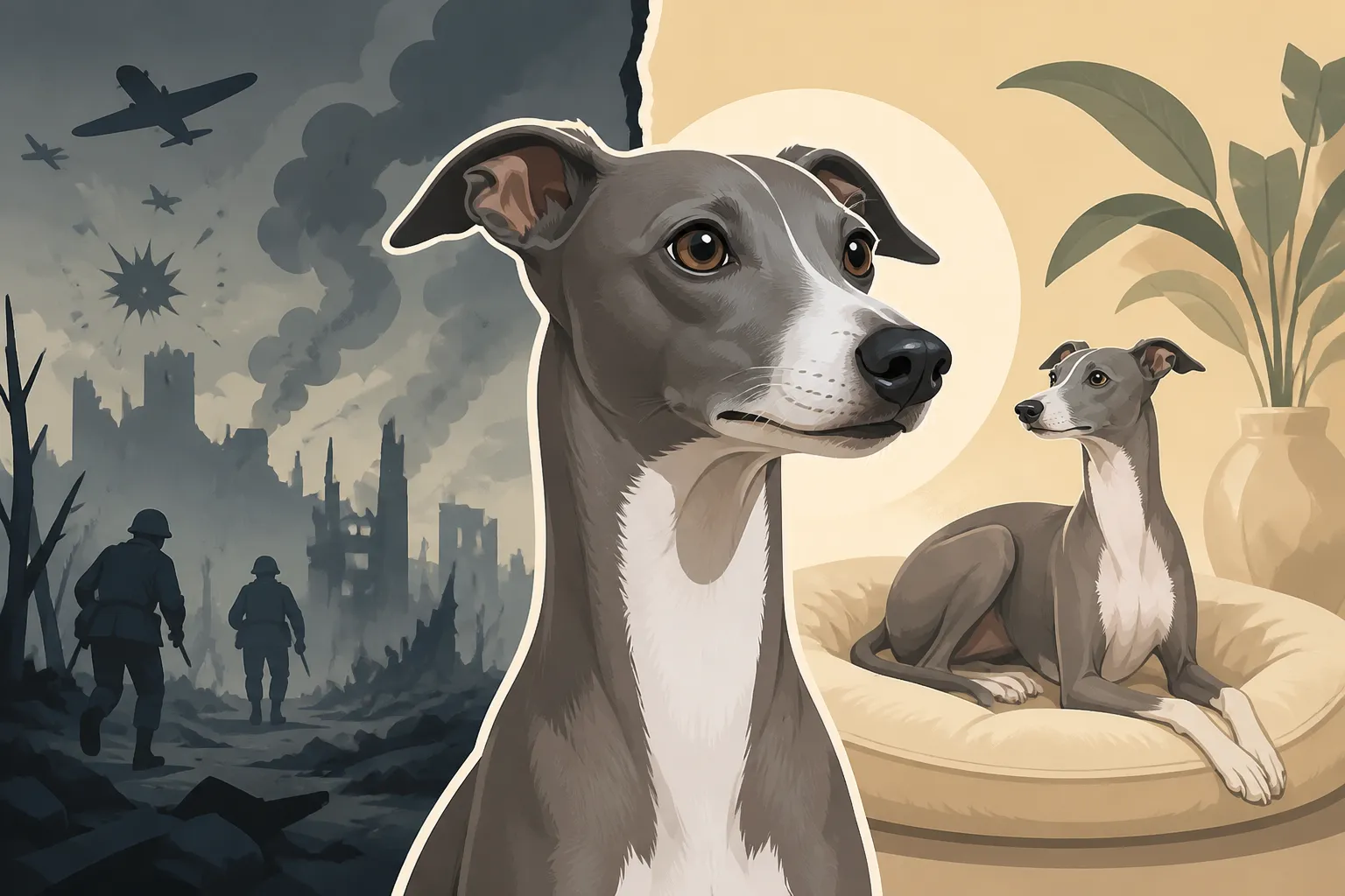 What the World Wars Did to the Italian Greyhound