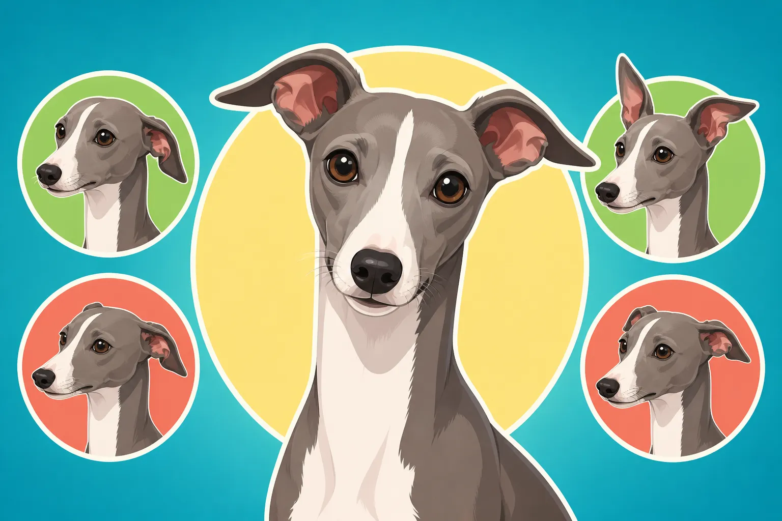 How an Italian Greyhound's Ears Should Be Carried
