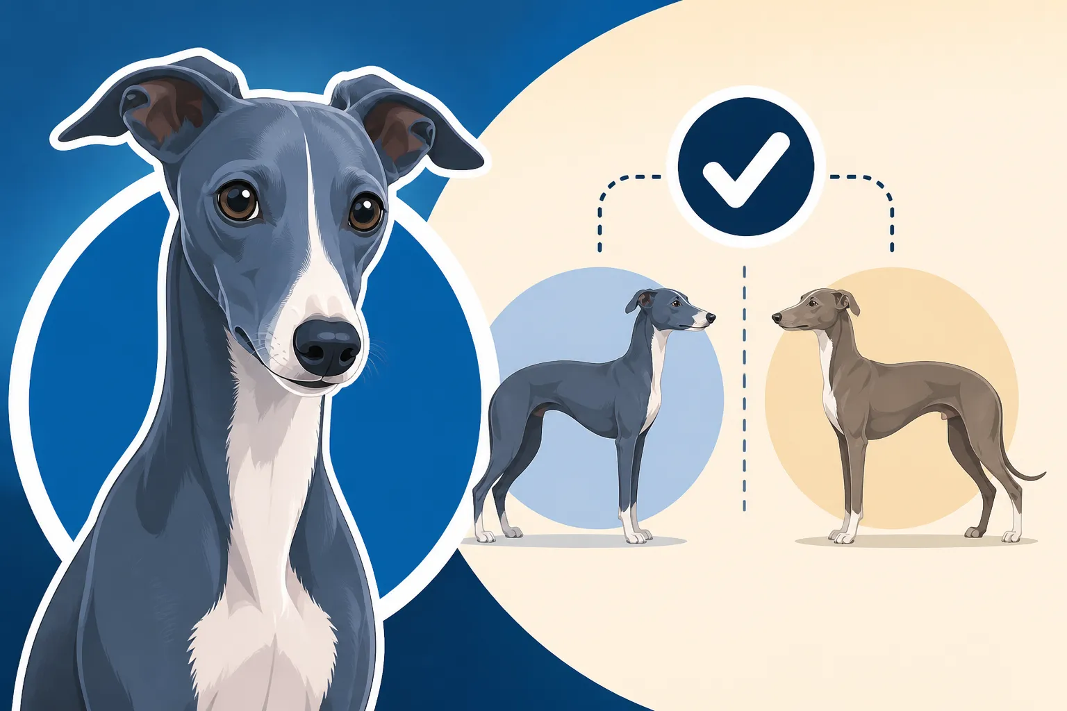 Whether a Blue Italian Greyhound Is Standard