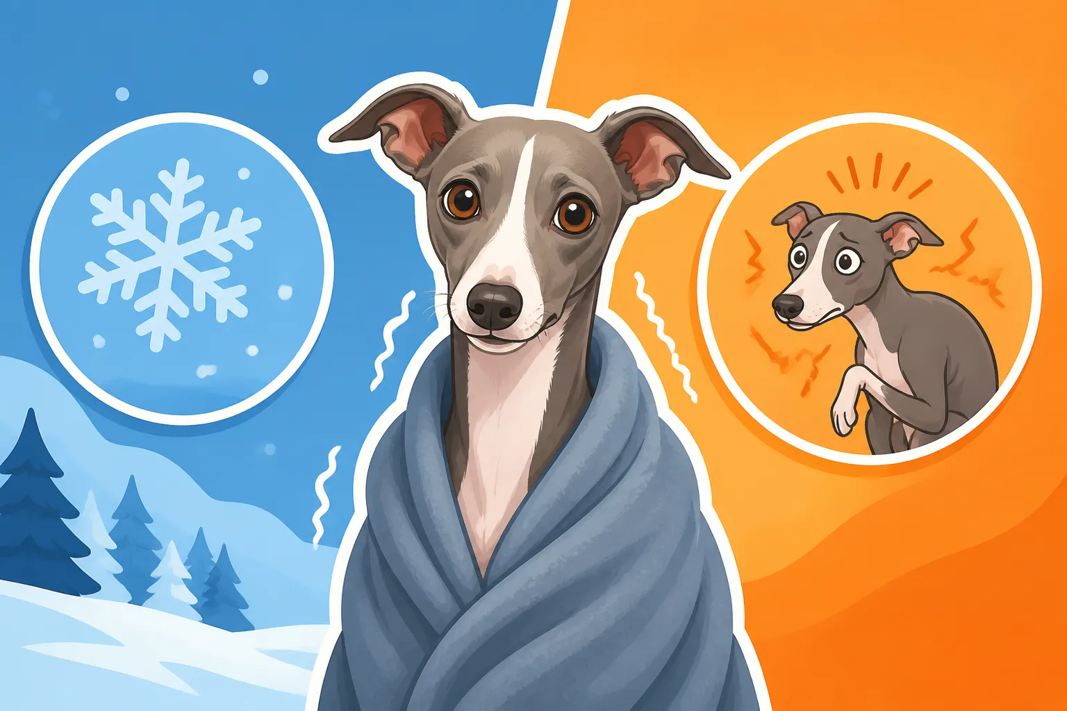 Cold or Nervous: Why an Italian Greyhound Shivers
