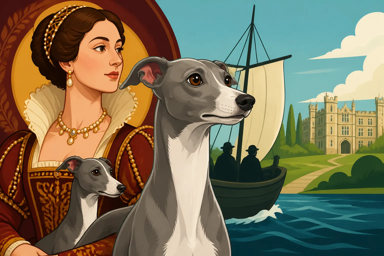 How Mary Beatrice d'Este Brought Italian Greyhounds to England