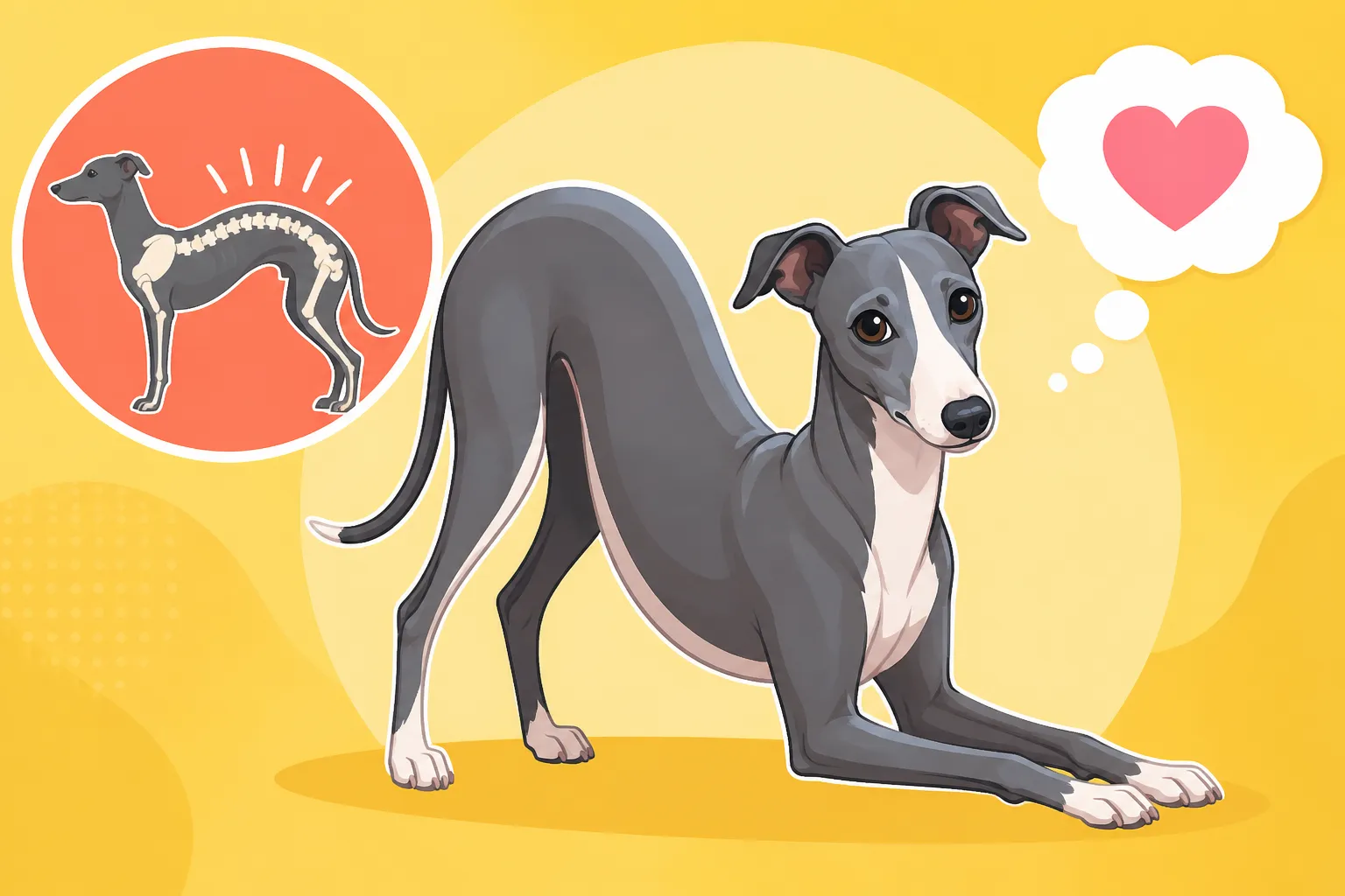 Why an Italian Greyhound's Back Arches