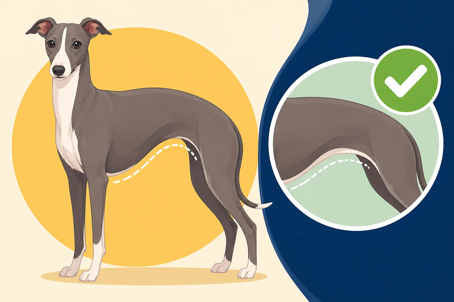 What the Italian Greyhound's Tuck Up Should Be