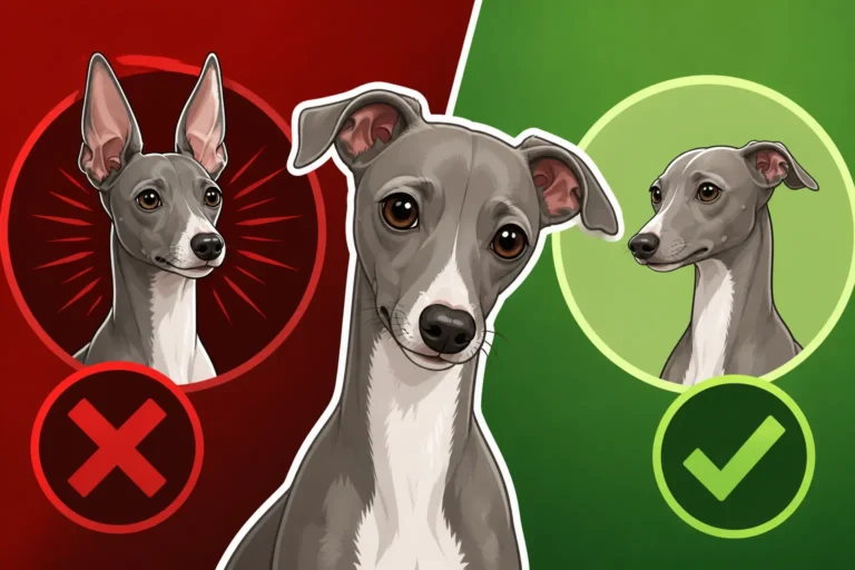 Why Erect Ears Are Penalized in an Italian Greyhound