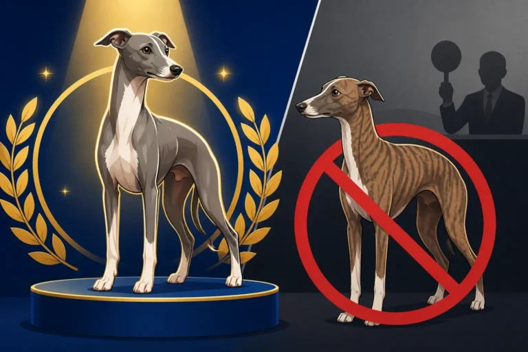 Why Brindle Markings End an Italian Greyhound's Show Career