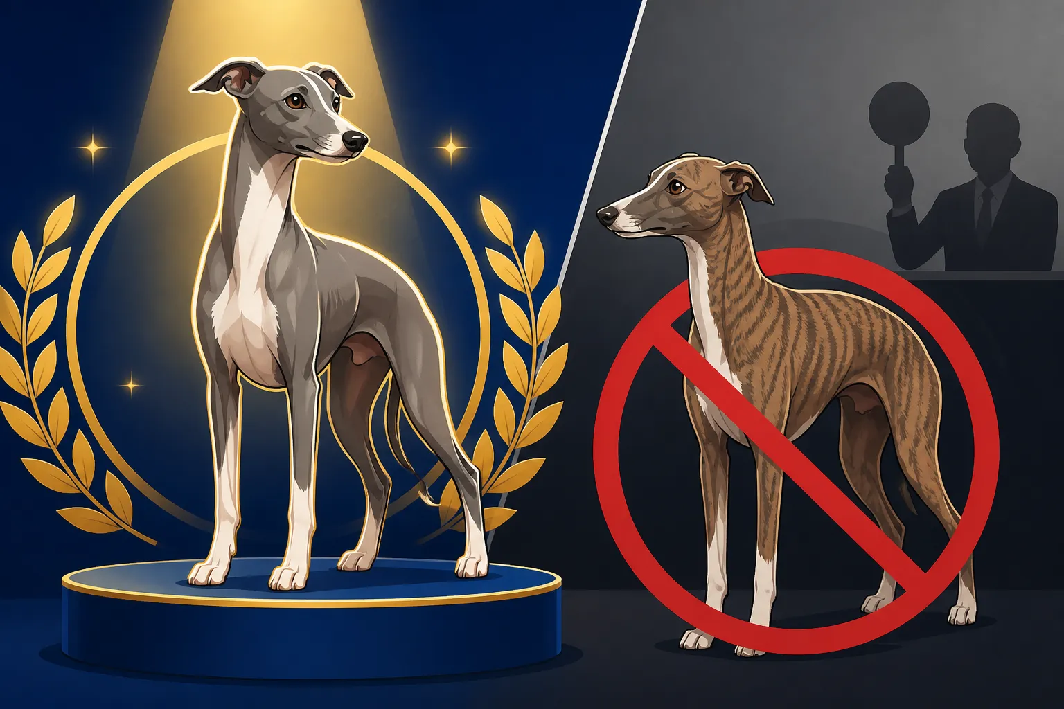 Why Brindle Markings End an Italian Greyhound's Show Career