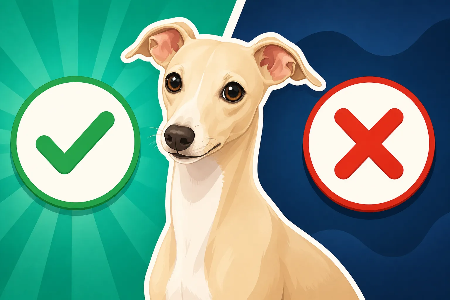 Whether a Cream Italian Greyhound Is Standard