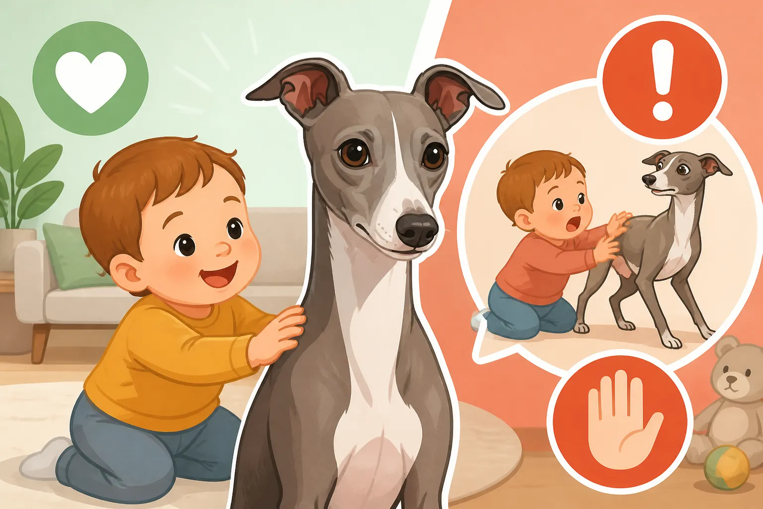 Whether an Italian Greyhound Suits a House With Toddlers