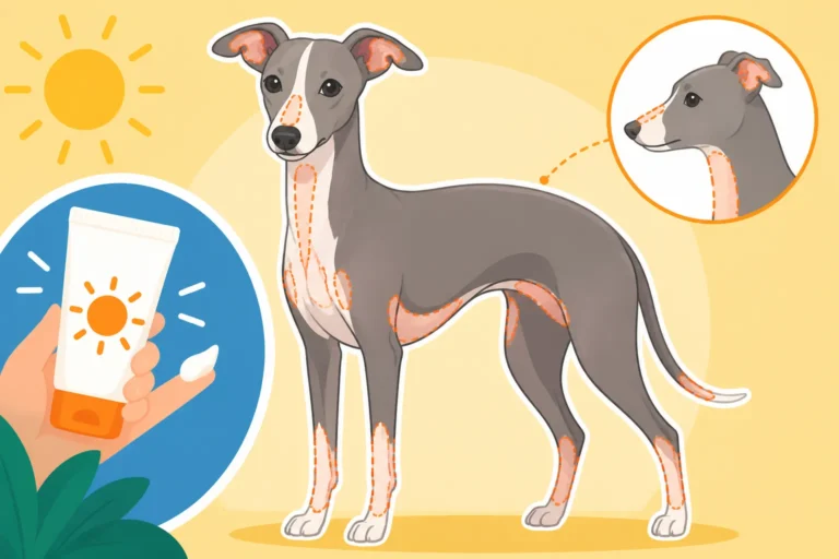 Where to Put Sunscreen on an Italian Greyhound
