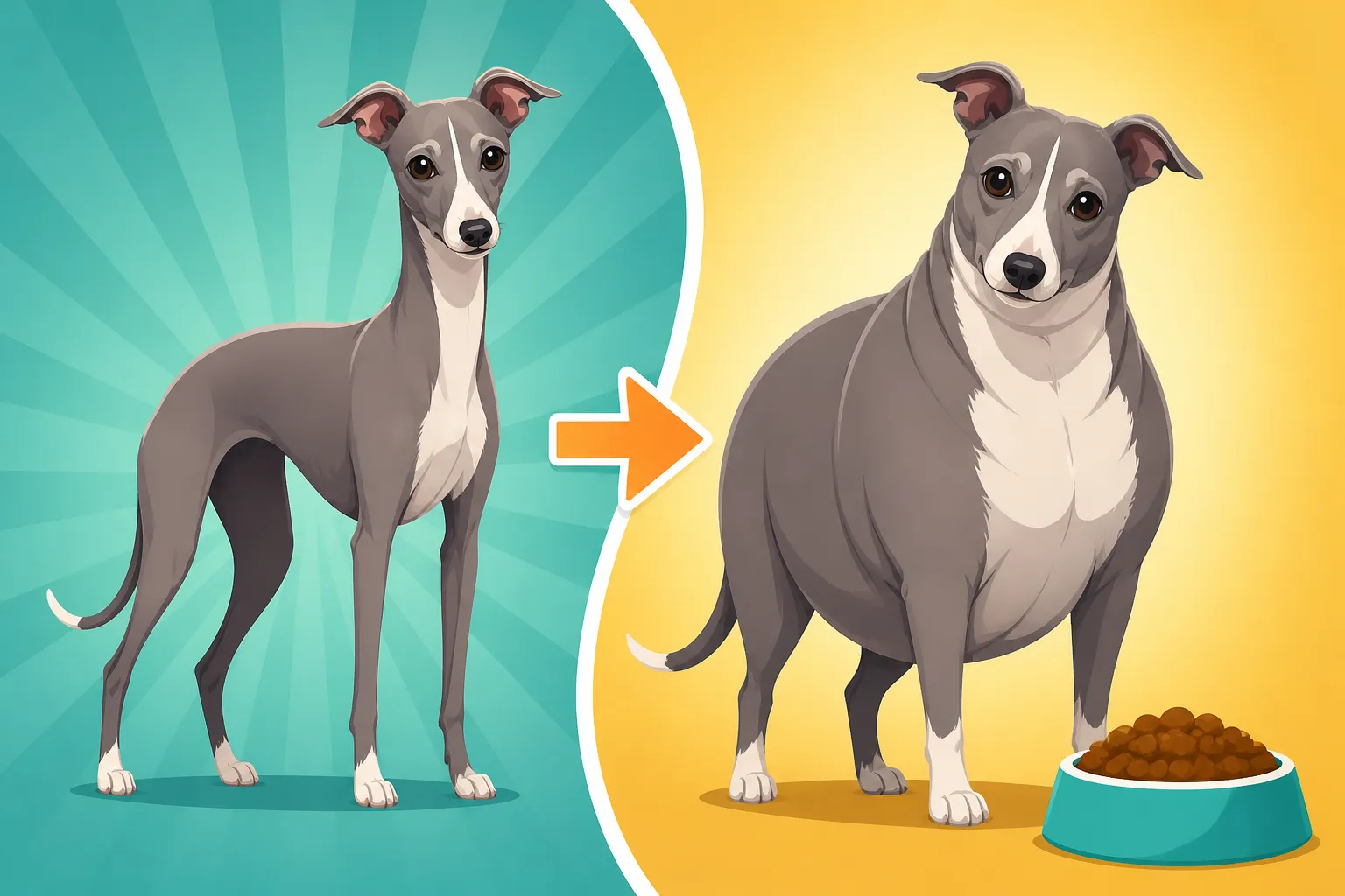 How Easily an Italian Greyhound Gains Weight