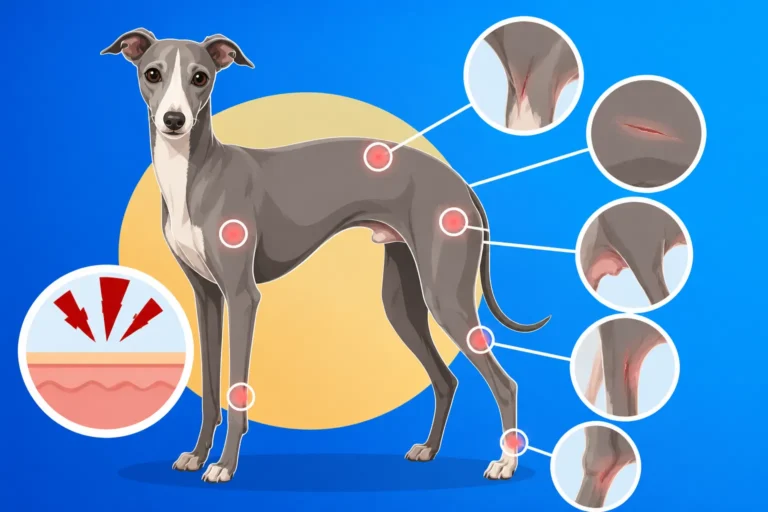 Where an Italian Greyhound's Skin Tears Most