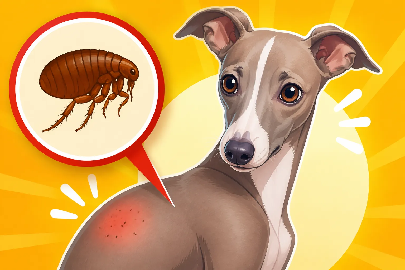 How Easily an Italian Greyhound Picks Up Fleas
